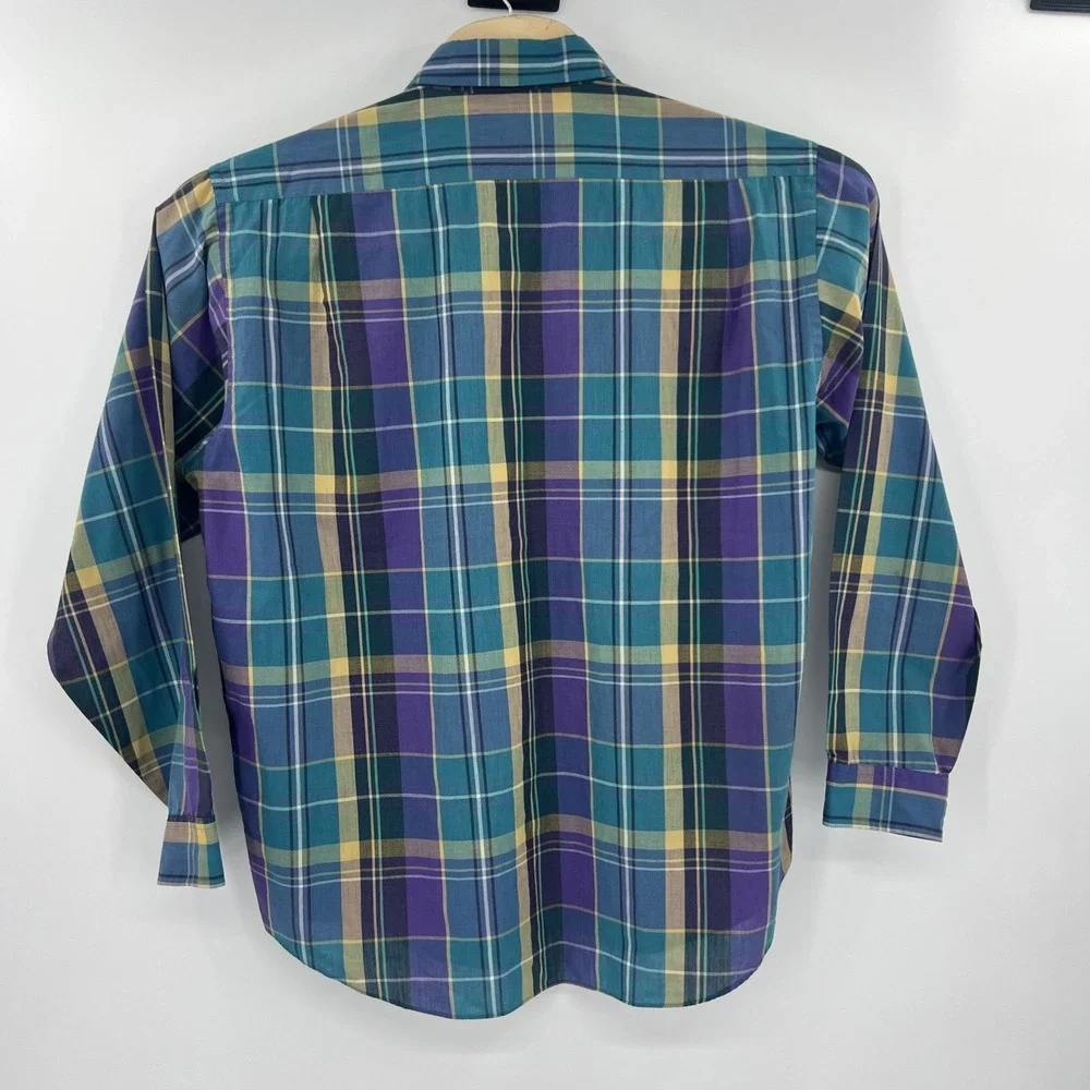 LEVI'S Colorgraphs Mens Long sleeve Button Shirt Plaid Size‎ XL